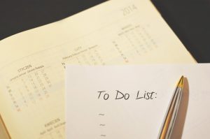 Make the most our of the hours by making a to-do-list